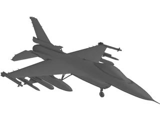 Mitsubishi F-2 Viper Zero 3D Model