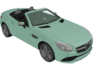 Mercedes-Benz SLC 300 3D Model