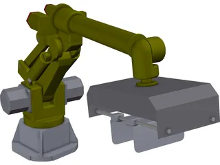 Fanuc S420F 3D Model