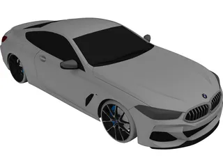 BMW 850i Coupe (2019) 3D Model