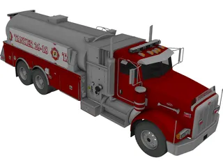 Peterbuilt Tanker 3D Model