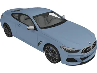 BMW 8-Series M850i Coupe [G15] (2019) 3D Model