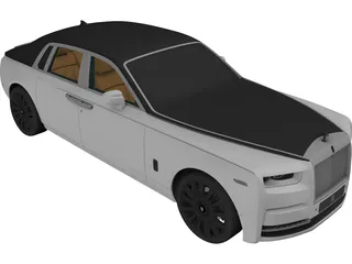 Rolls-Royce Phantom (2018) 3D Model
