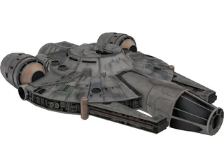 YT-1760 Freighter 3D Model