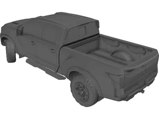 Nissan Titan (2017) 3D Model