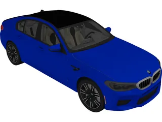 BMW M5 [F90] (2018) 3D Model
