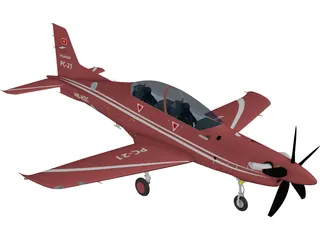 Pilatus PC-21 3D Model