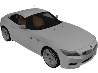 BMW Z4 (2014) 3D Model