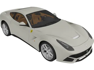 Ferrari F12 Berlinetta (2014) 3D Model