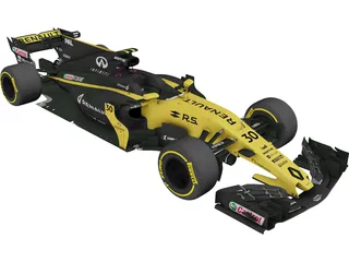 Renault RS17 F1 (2017) 3D Model