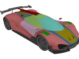 Ferrari Xezri 3D Model