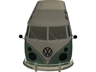 Volkswagen Transporter T1 3D Model