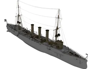 Emden 3D Model