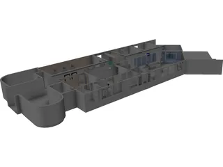 Hospital Interior 3D Model