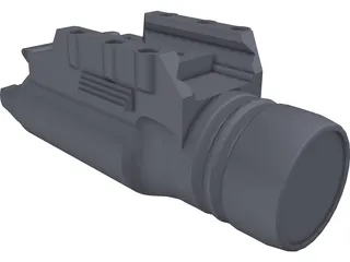 Surefire x200 Light 3D Model