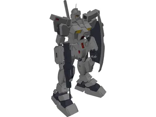 RGM-79N GM Custom 3D Model