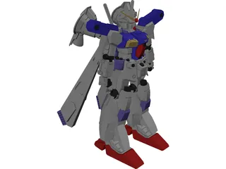 RX-78GP01-Fb Gundam Zephyranthes 3D Model
