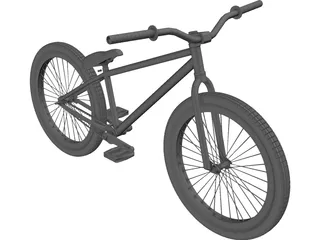 BMX Bike 3D Model