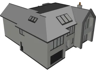 Modern House 3D Model