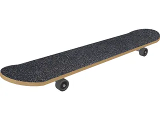 Skateboard 3D Model