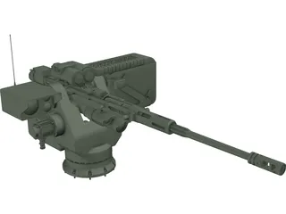 Remote Weapon Station 3D Model