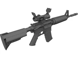 M4 3D Model