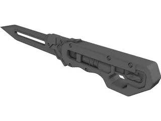 Shock Knife 3D Model