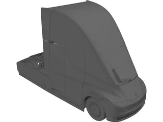 Tesla Semi Truck (2020) 3D Model