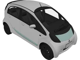 Mitsubishi i-MiEV (2009) 3D Model