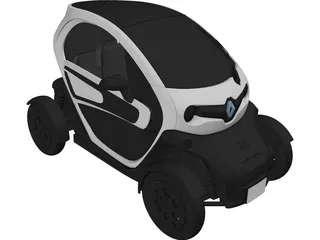 Renault Twizy ZE (2012) 3D Model