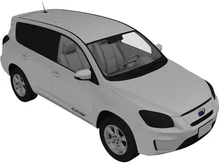Toyota RAV4 EV (2014) 3D Model