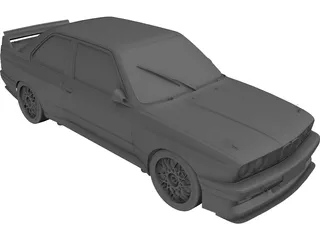 BMW M3 E30 Evo 3D Model