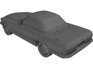 Mercedes-Benz 350SLC 3D Model