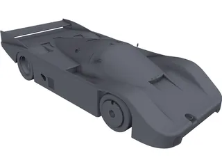 Porsche 962 3D Model