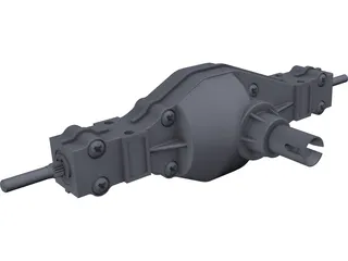 Rear Differential 3D Model