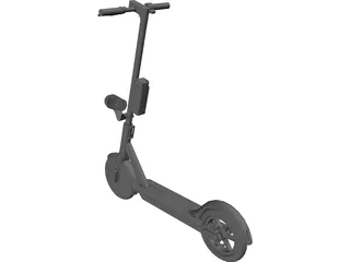 Electric Scooter 3D Model