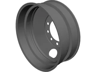 Truck Rim 3D Model