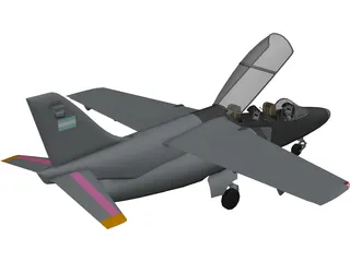 FMA IA-63 Pampa 3D Model