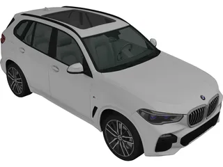 BMW X5 M Sport (2019) 3D Model