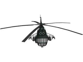 Mil Mi-17 3D Model