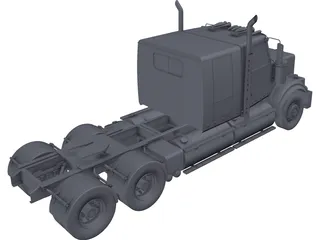 Western Star 4900 (2018) 3D Model