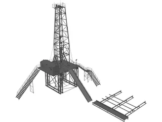 Land Rig 3D Model