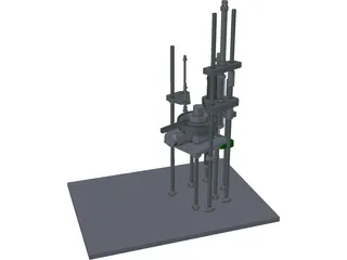 Terminal Tapping Machine 3D Model