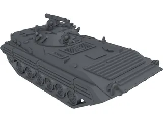 BMP-1 3D Model