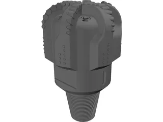 Tricone Drill Bit 3D Model