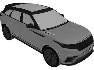 Range Rover Velar (2018) 3D Model