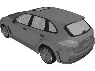 Porsche Cayenne Turbo Hamann (2010) 3D Model