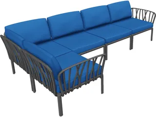 Sofa 3D Model