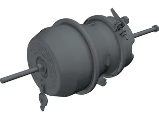 Brake Tristop Cylinder 3D Model