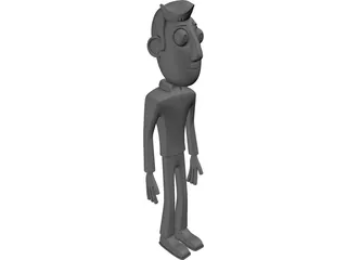 Cartoon Figure Male 3D Model